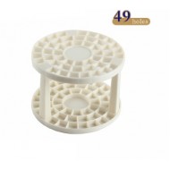 Two-tier plastic brush holder stand